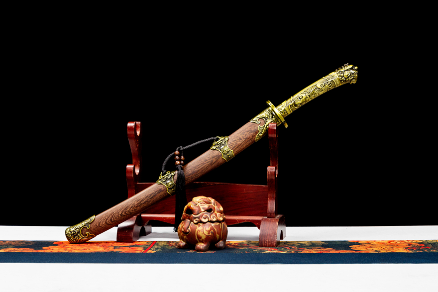 Đao Thanh Trung Cỡ Kỳ Lân Diệm Yêu – Thép Mangan Hiệu Suất Cao